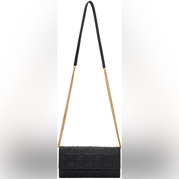 Balmain Black 1945 Wallet On Chain - Picture 5 of 12